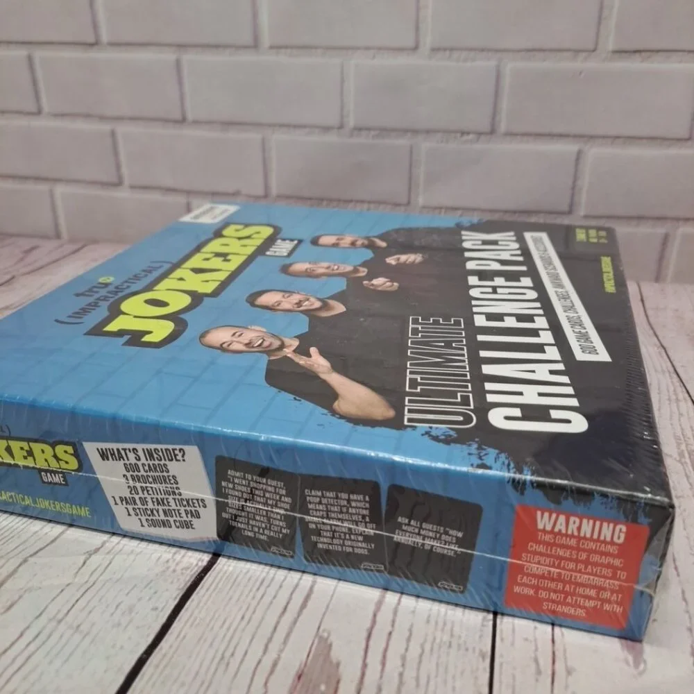 IMPRACTICAL JOKERS Ultimate Challenge Pack GAME TruTV Show Ages 17+ Sealed New