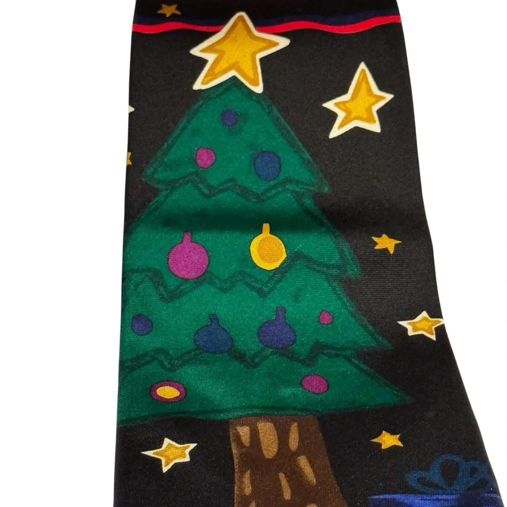 Save the children jingle bells 100% silk three men’s Christmas holiday ties