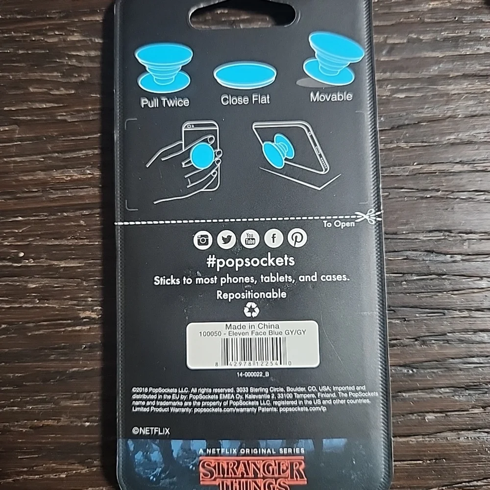Stranger Things PopSocket Phone Grip & Stand