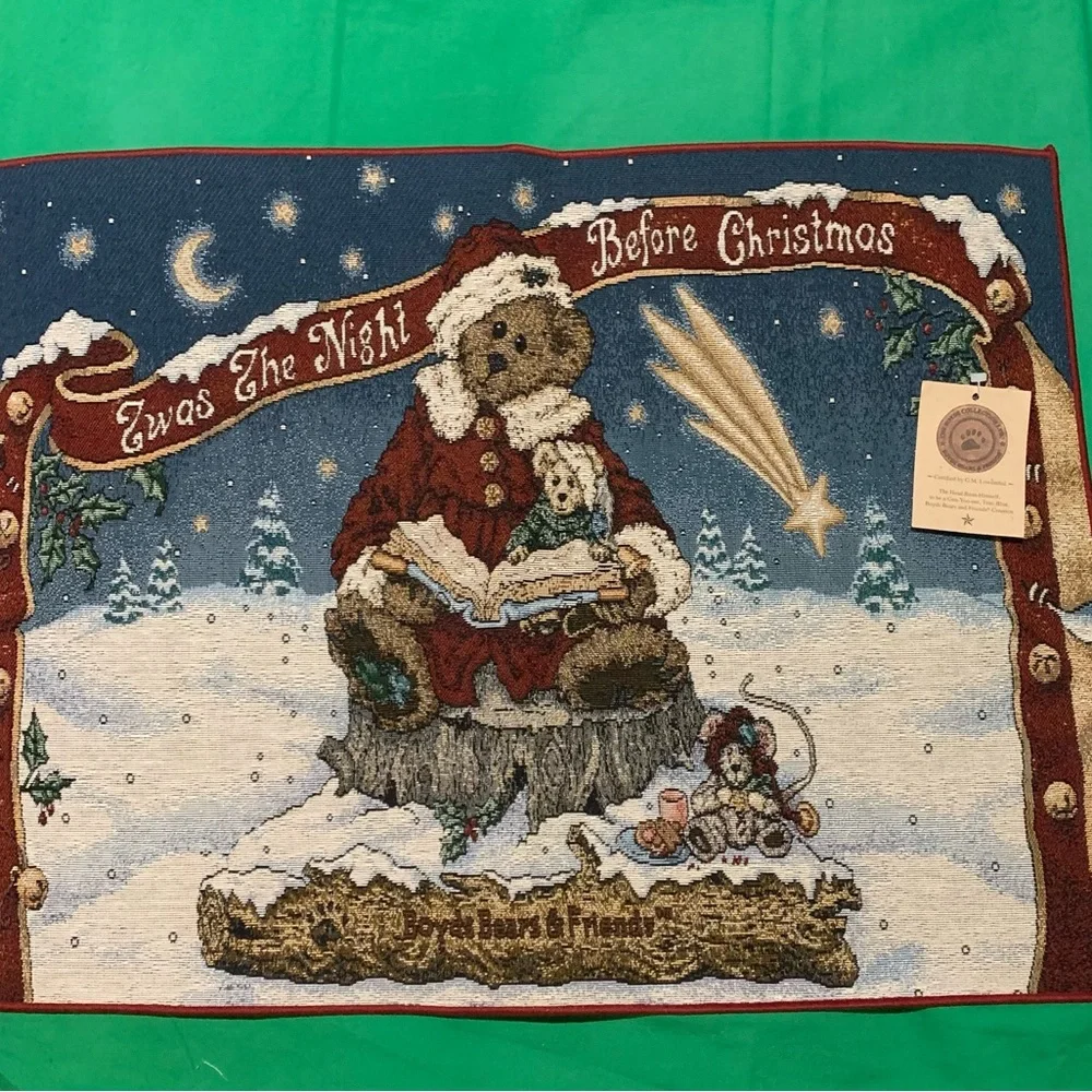 Boyd’s Bears & Friends collection.cotton tapestry