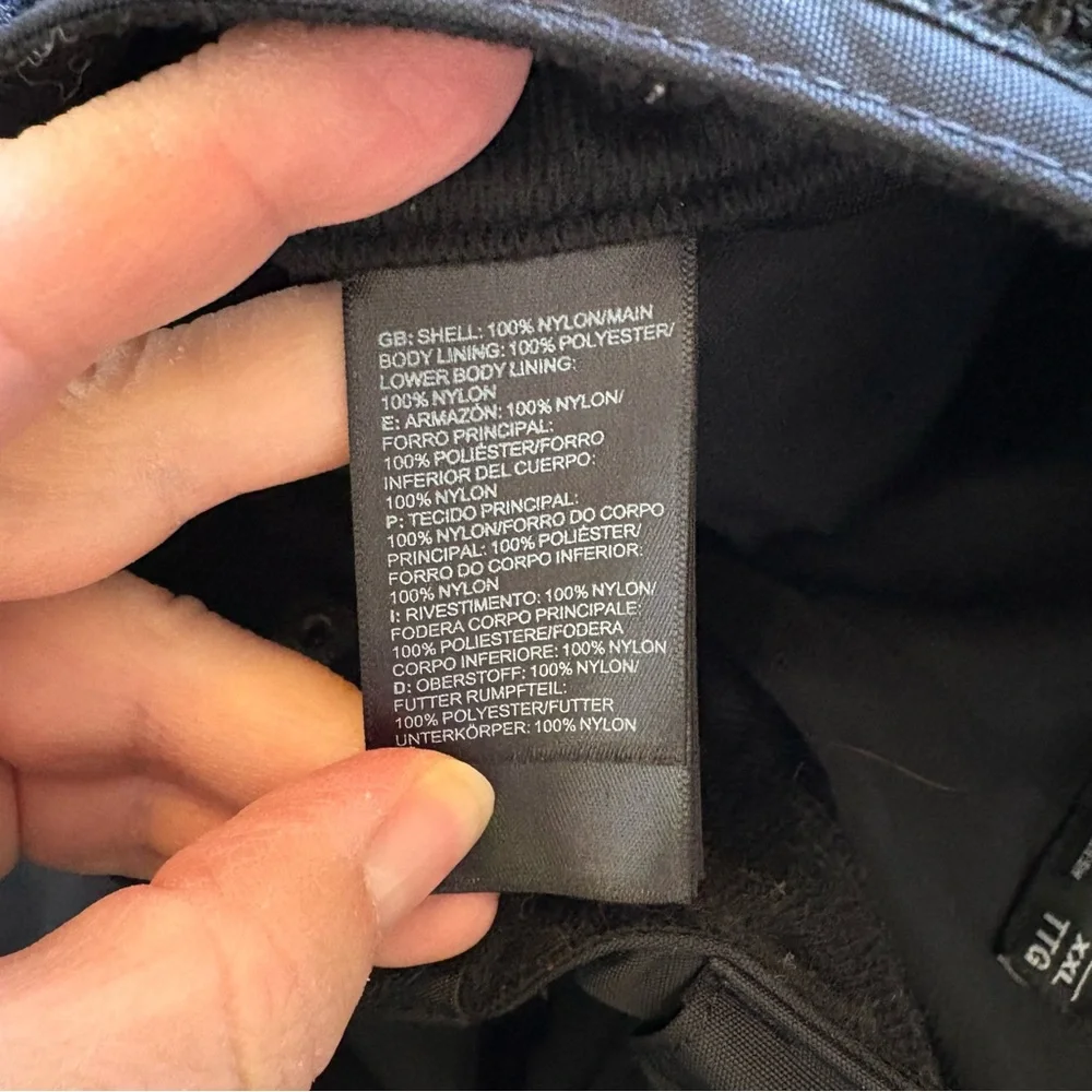 The North Face velcro 5”