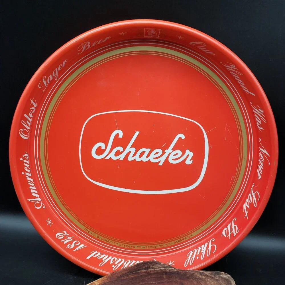Vintage Schaefer Beer Tray 13