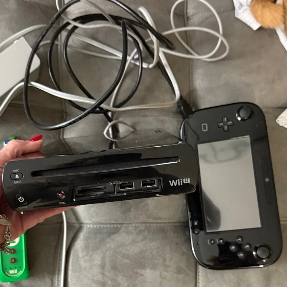 Nintendo Wii U Console in Black