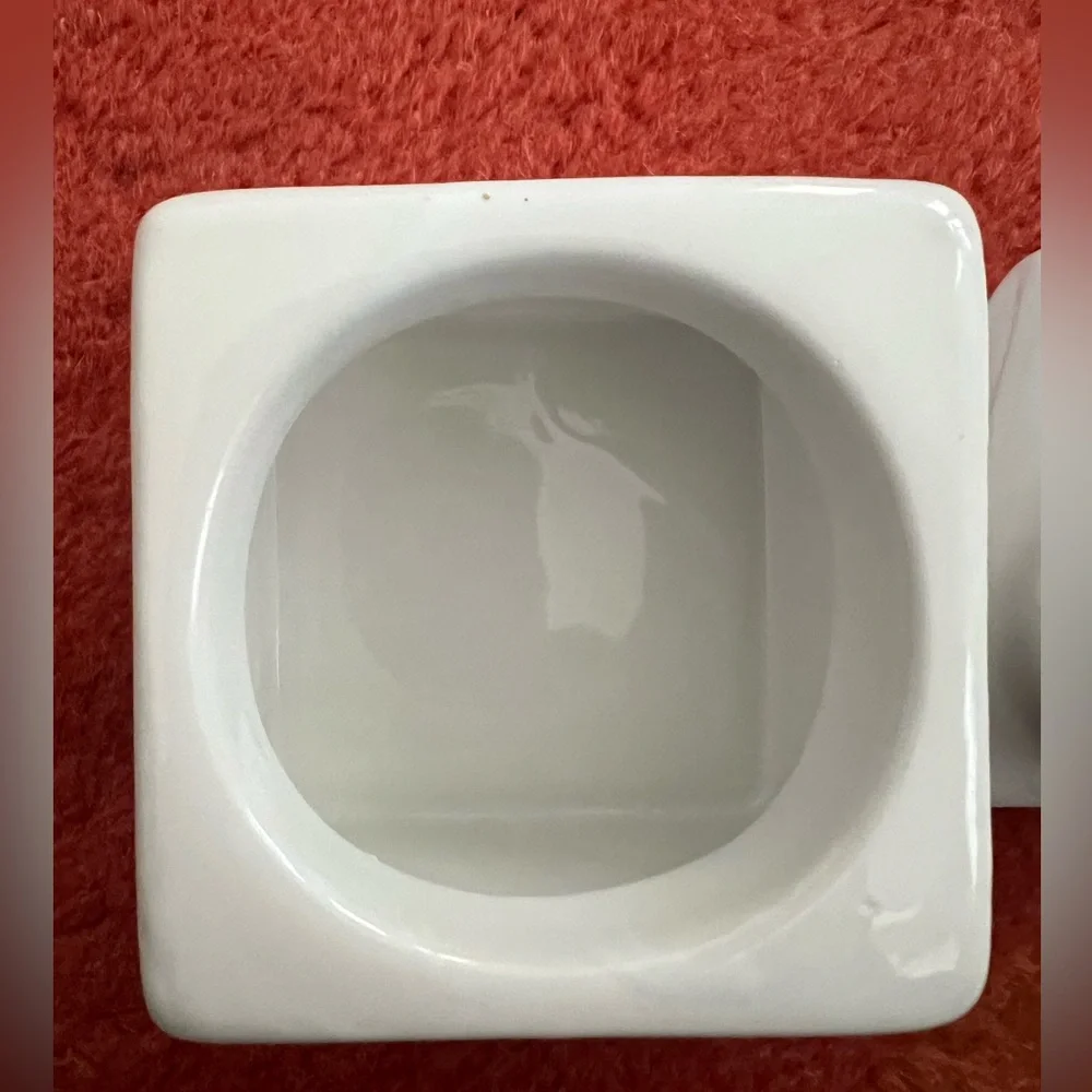 Crate&Barrel White Sugar Container