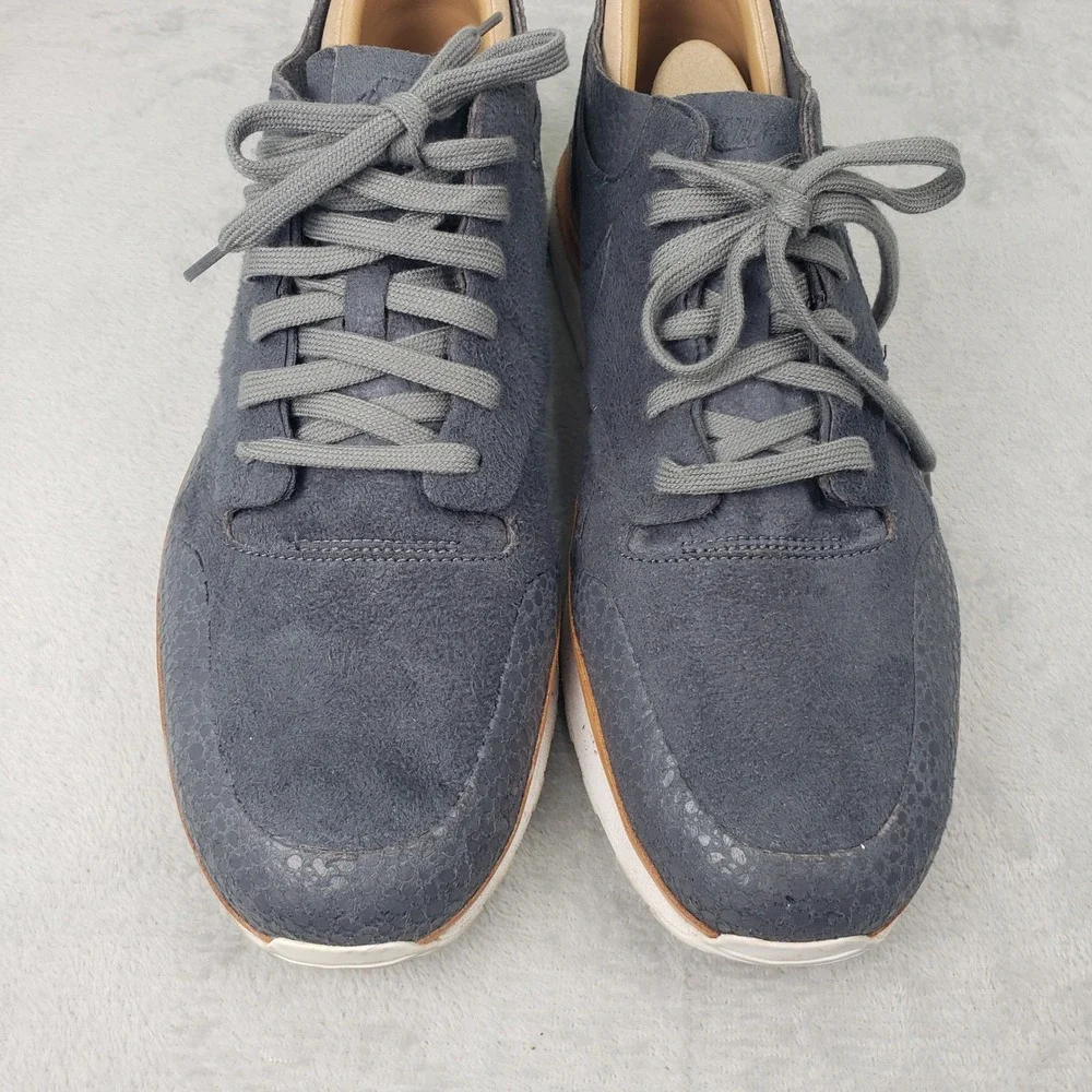 Nike Air Safari Royal Grey Suede Embossed Swoosh Mens 12.5 Sneakers 872633-003