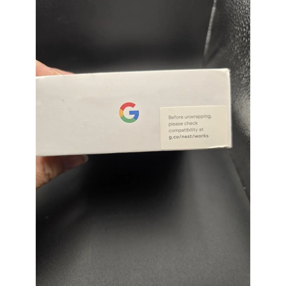 Google Nest Smart Thermostat, Charcoal - GA02081-US Model: G4CVZ - NEW BOX Seale