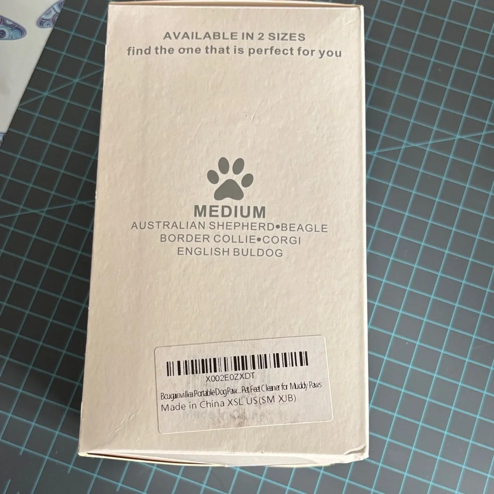 paw cleaner medium dog