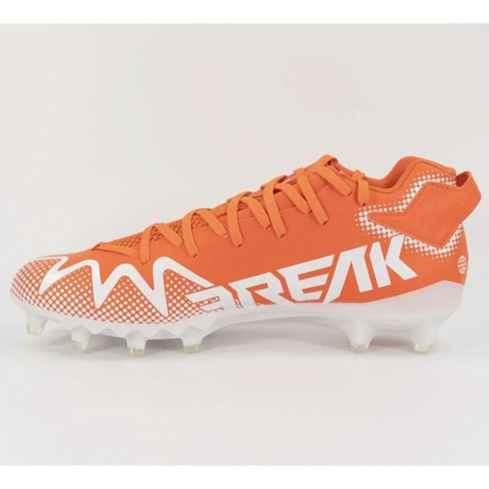 Adidas Freak 22 'Team Orange‎ White' H03637 Football Cleats size 12.5
