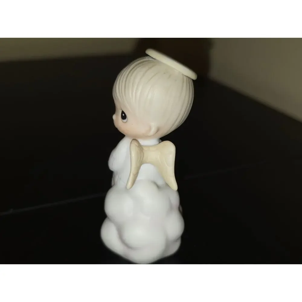 Precious Moments Angel Ornament “But Love Goes On Forever” 1980 Enesco E-5627