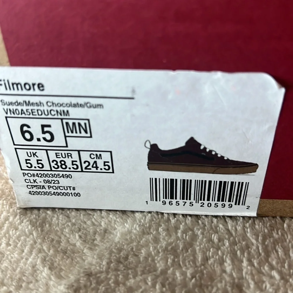 Vans brand new