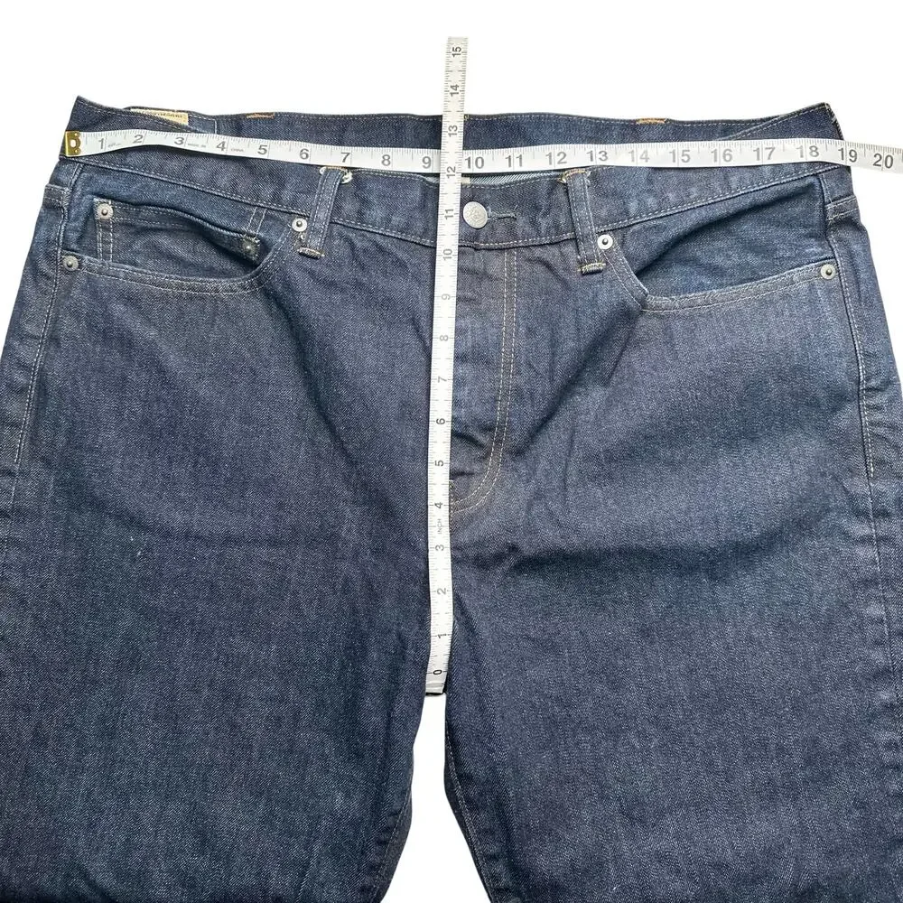 J. Crew | Men | 770 Slim Straight Indigo Japanaese Kaihara Denim Jeans | 38x32