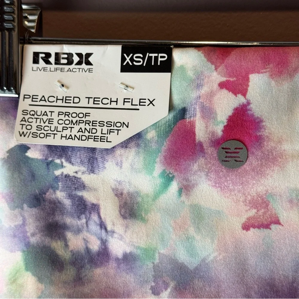 RBX Mulitcolor Capri Length Legging XS