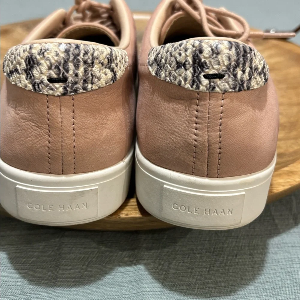 Cole Haan Blush Pink Leather Sneakers 9