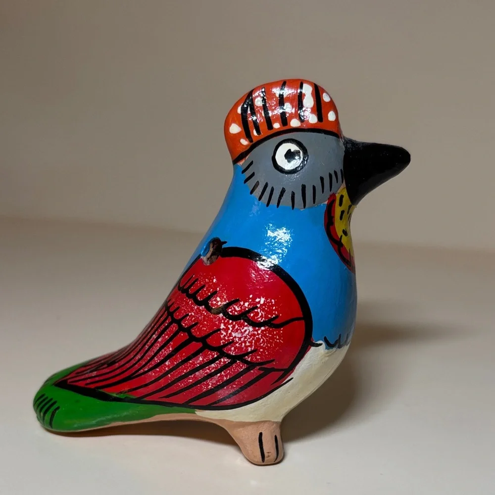 Vintage Talavera Ceramic Bird