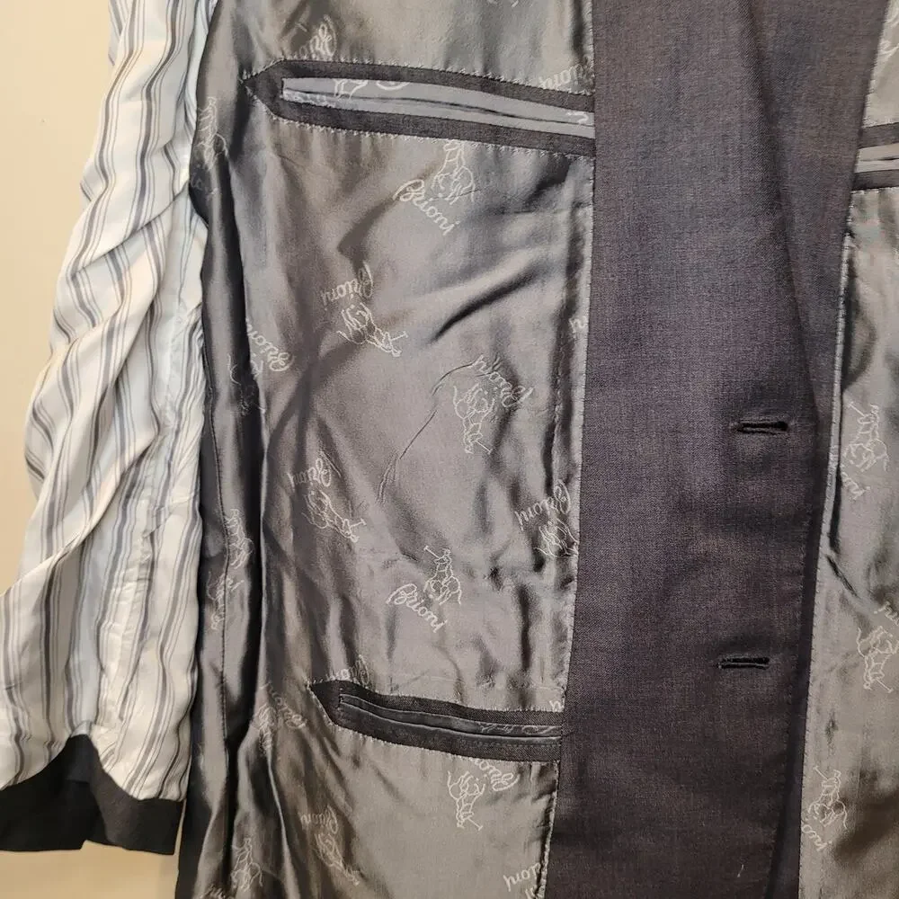 Brioni mens gray