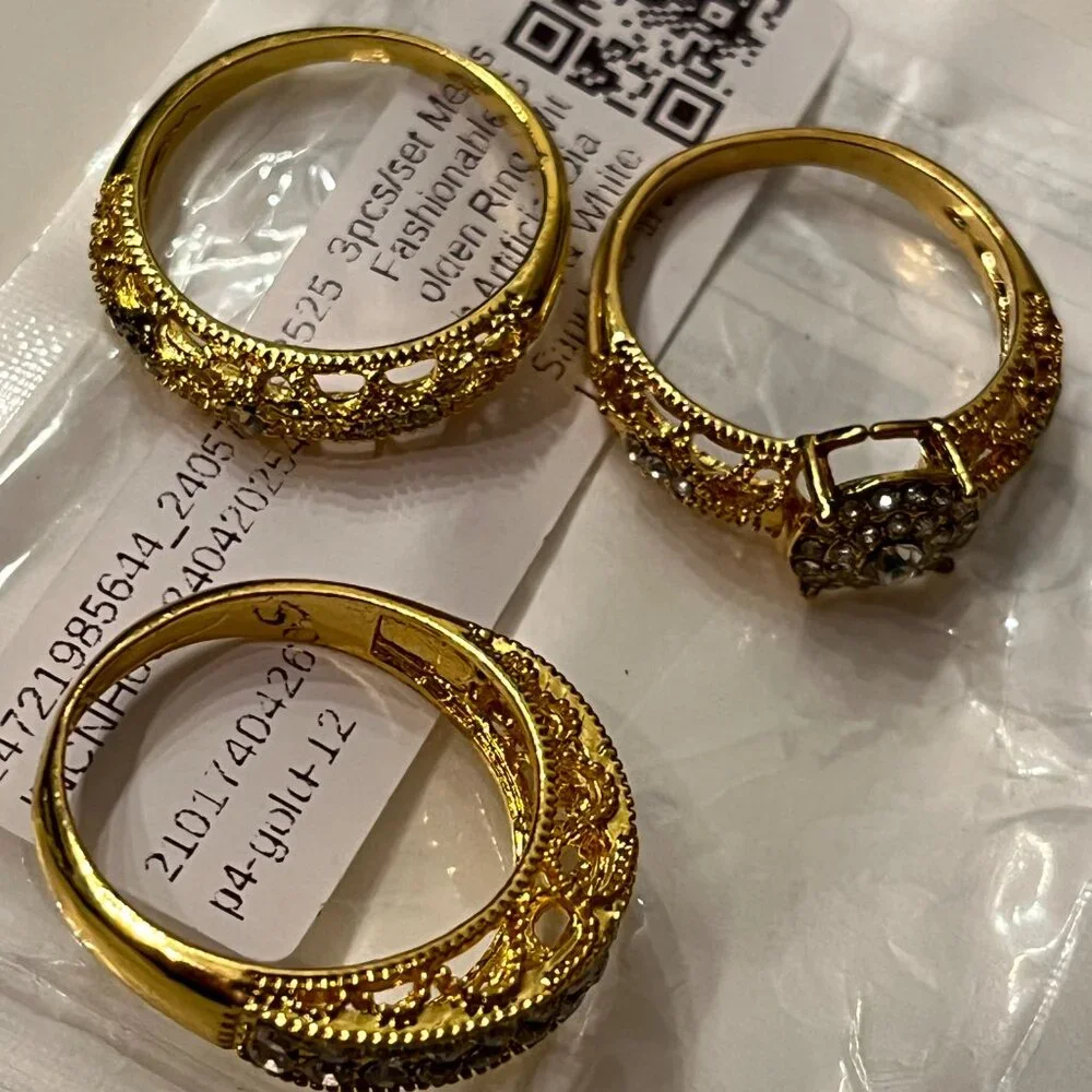 Men’s Size 12 Ring Set | Stylish Fashion Jewelry‎ Bands (men/x)