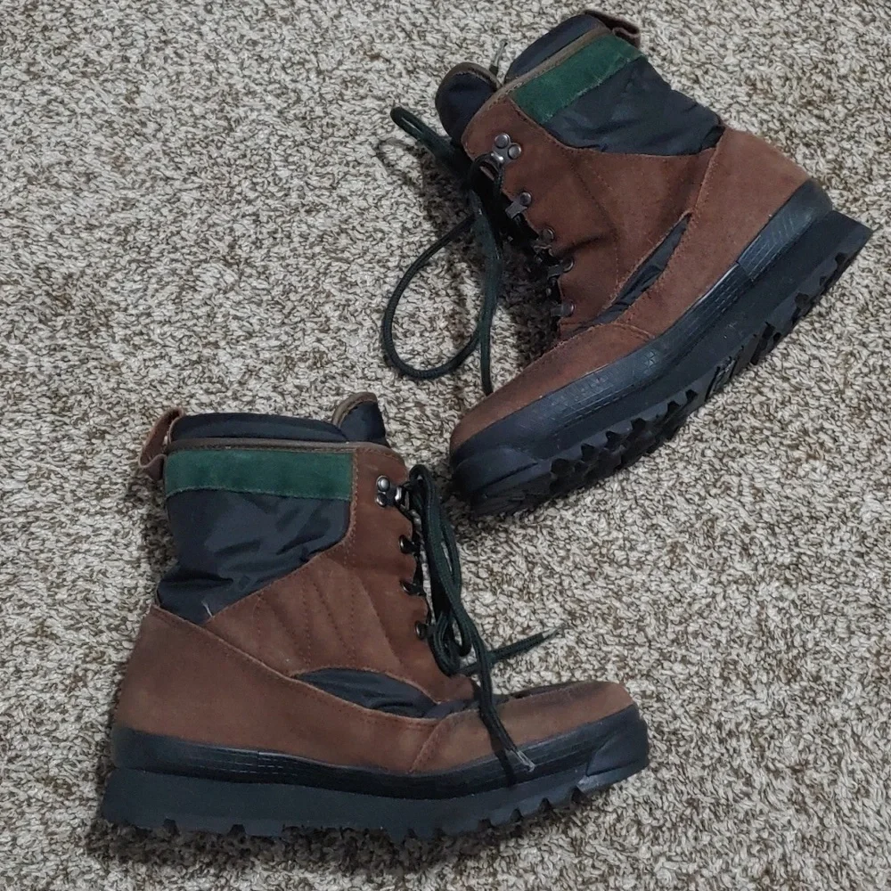 VTG L.L. Bean Kids Hiking Boots Thinsulate Insulation Size 7