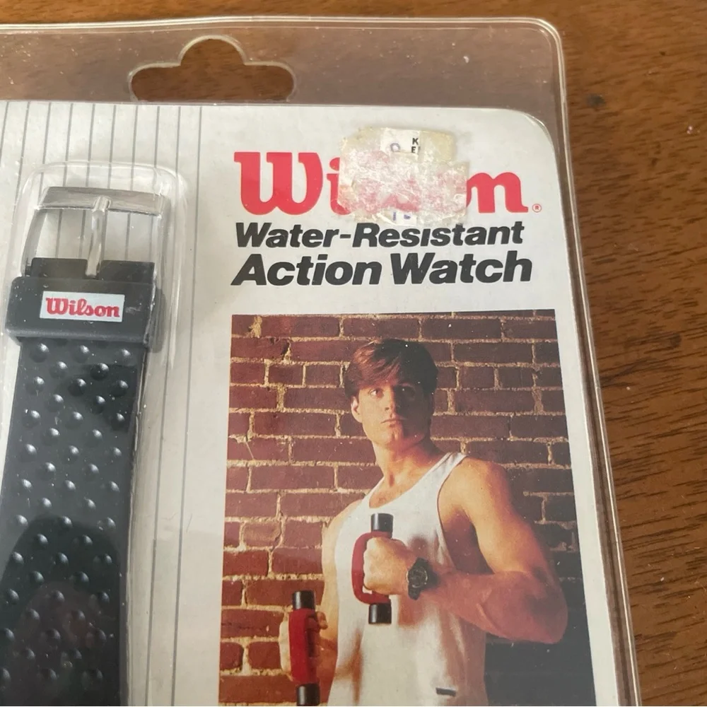 Vintage Wilson Black Water-Resistant Smartwatch 90’s
