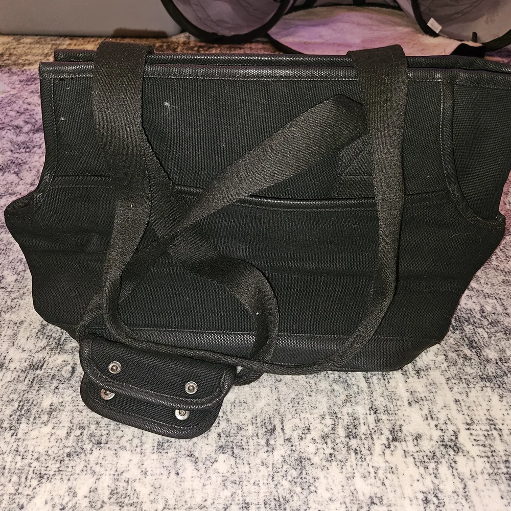 Black Dog Carrier Bag