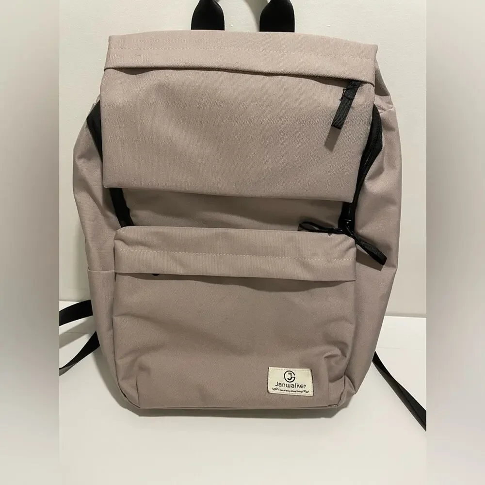 Janwalker Brand Backpack Slim Travel Laptop Bag Water Resistant Anti-Theft