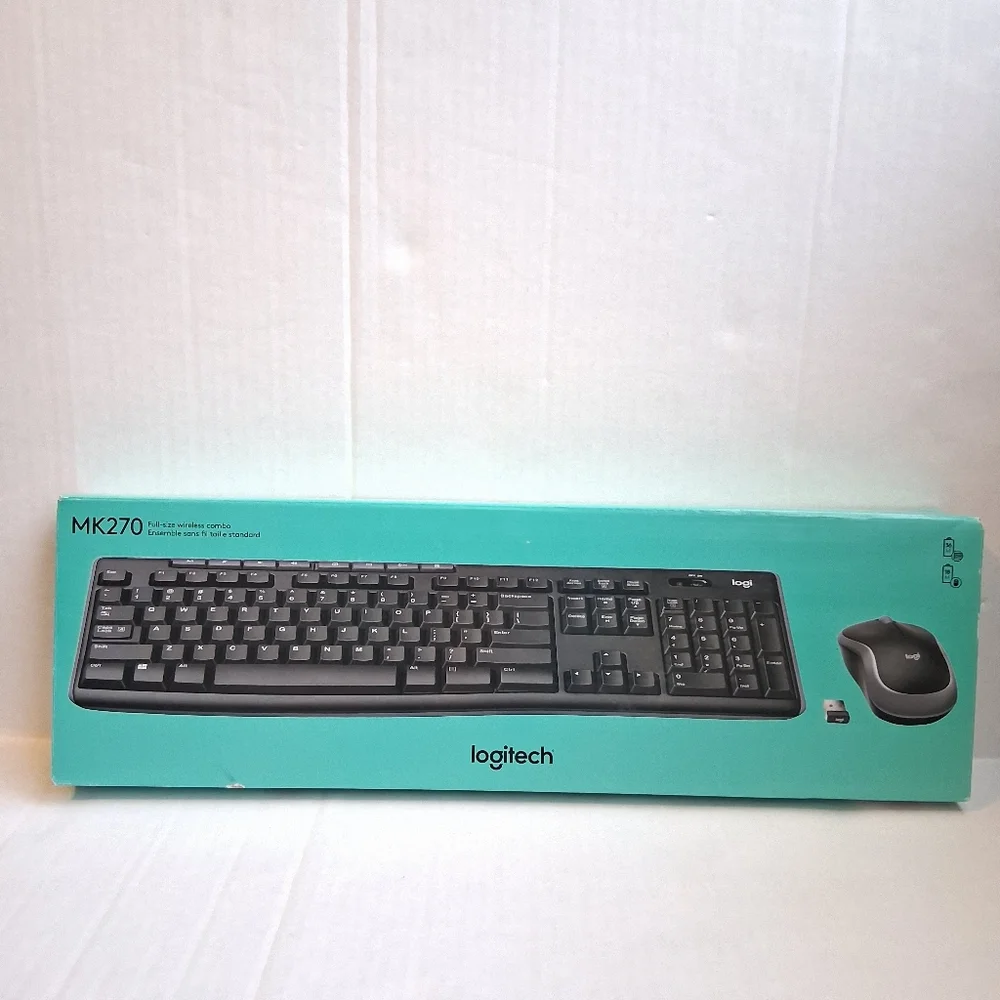Logitech Keyboard And Mouse Set NWT