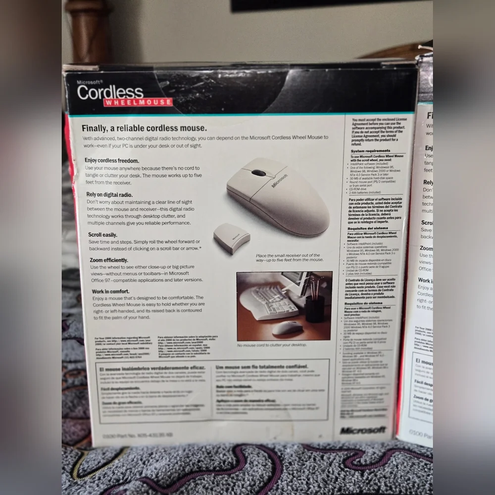 Microsoft cordless wheel