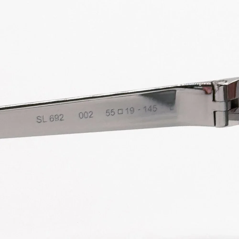 NEW SAINT LAURENT SUNGLASSES SL692 002 SILVER WOMEN EYEWEAR SL 692 002