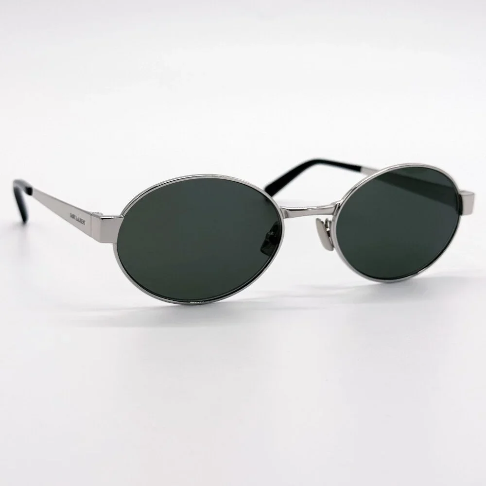 NEW SAINT LAURENT SUNGLASSES SL692 002 SILVER WOMEN EYEWEAR SL 692 002