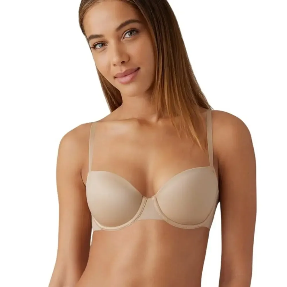 b.tempt'd Wacoal Future Foundation Balconette T-Shirt Bra Nude Size 34B 953481