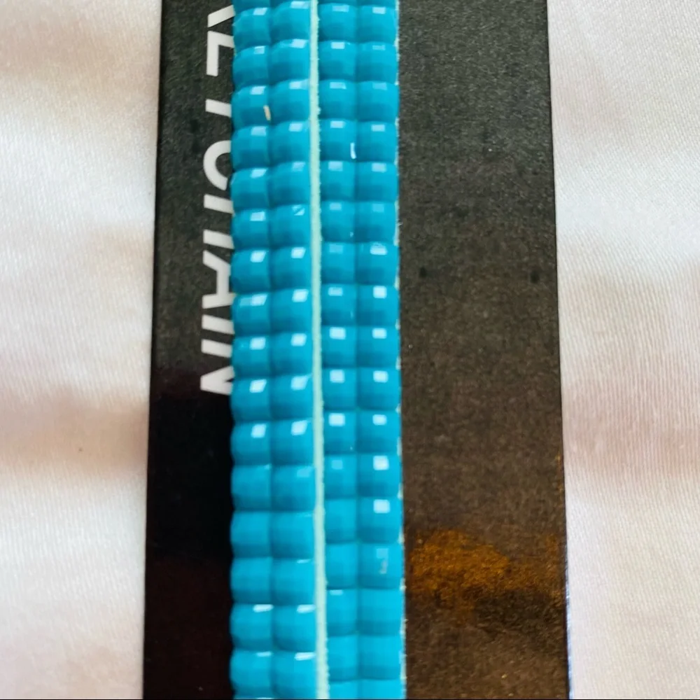 Lanyards Turquoise and White. Set of 2!