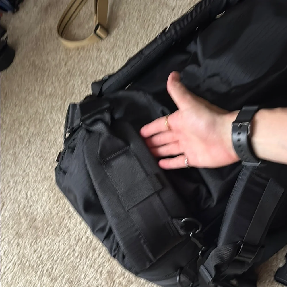 Black Camera Backpack