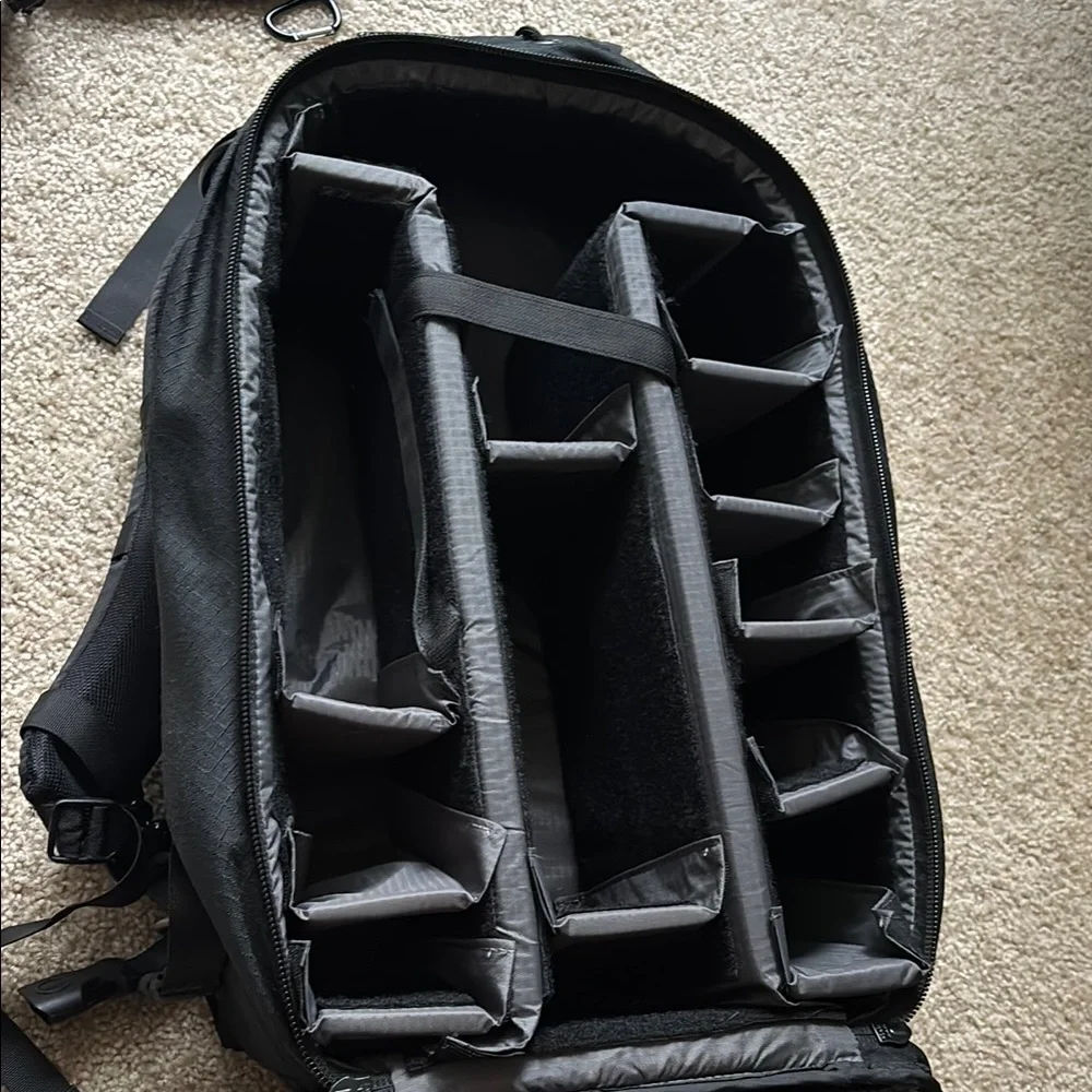 Black Camera Backpack