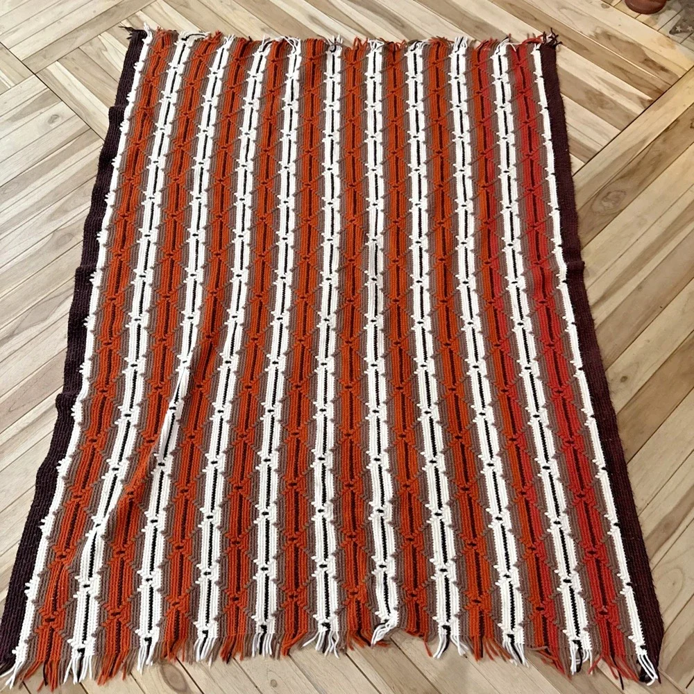 Handmade vintage afghan