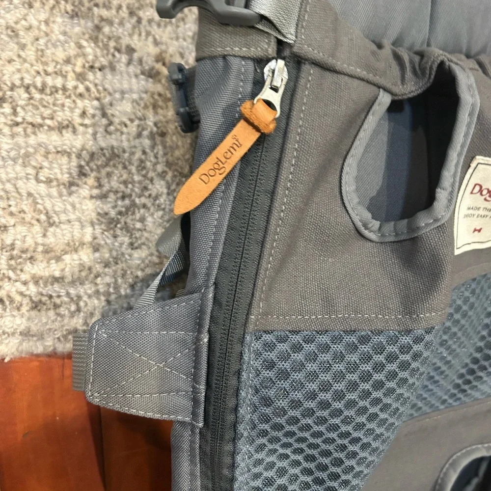 Gray Dog Carrier Backpack NWT