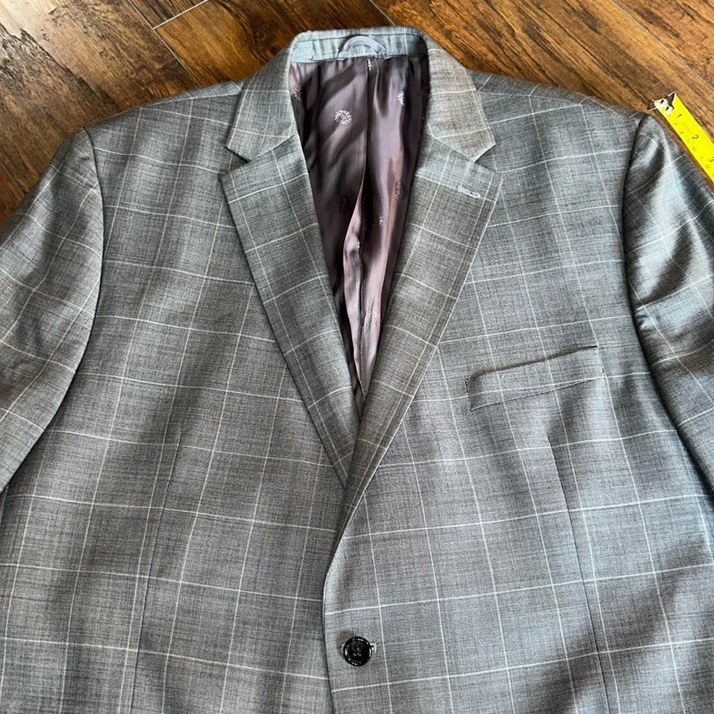 Lauren Ralph Lauren Plaid Pinstripe Men's Blazer 50R