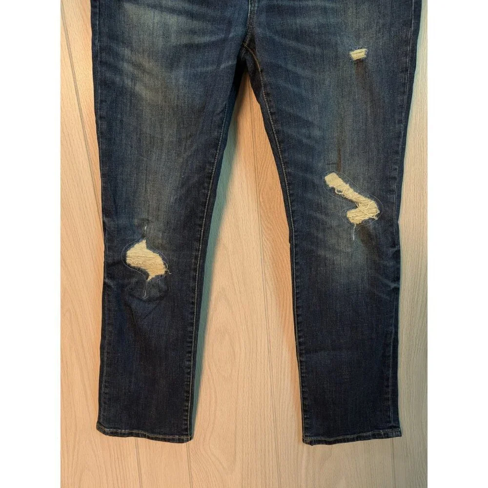 Lucky Brand Jeans 31x30 MENS BLUE DENIM 223 Straight Medium Preppy Stretch Retro