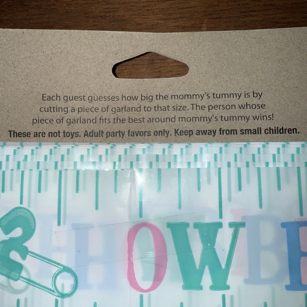 Baby Shower Tape Game Brand New