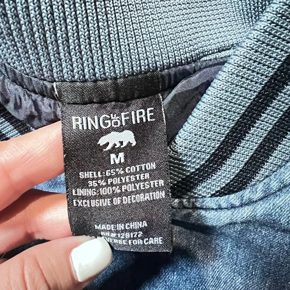 Ring of Fire trendy blue