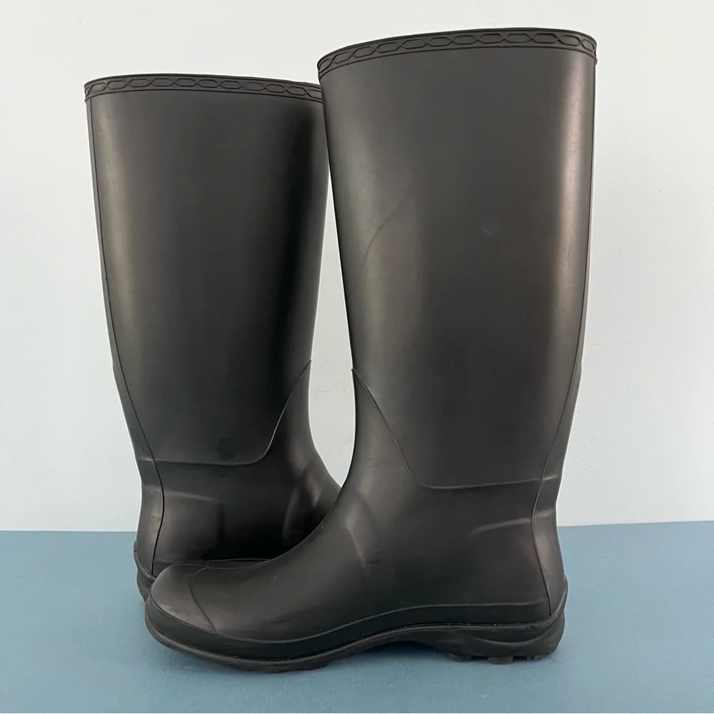 Kamik Olivia Waterproof‎ Black Rubber Rain Boots