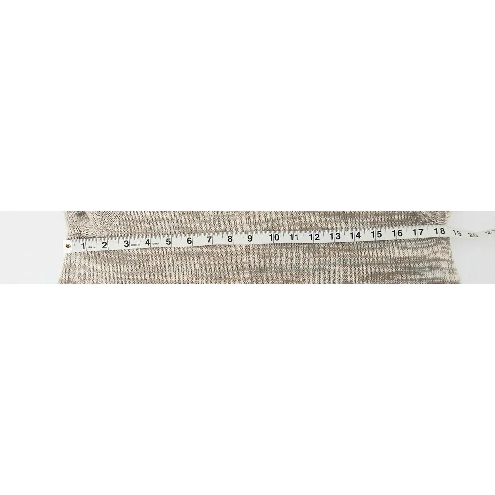 Jeanne Pierre Sweater Medium Beige Tan Neutral Minimalist Knit Capsule Pullover