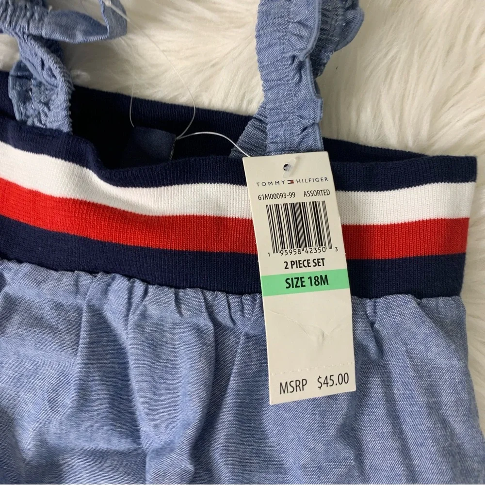 Tommy Hilfiger Navy Blue One Piece Romper