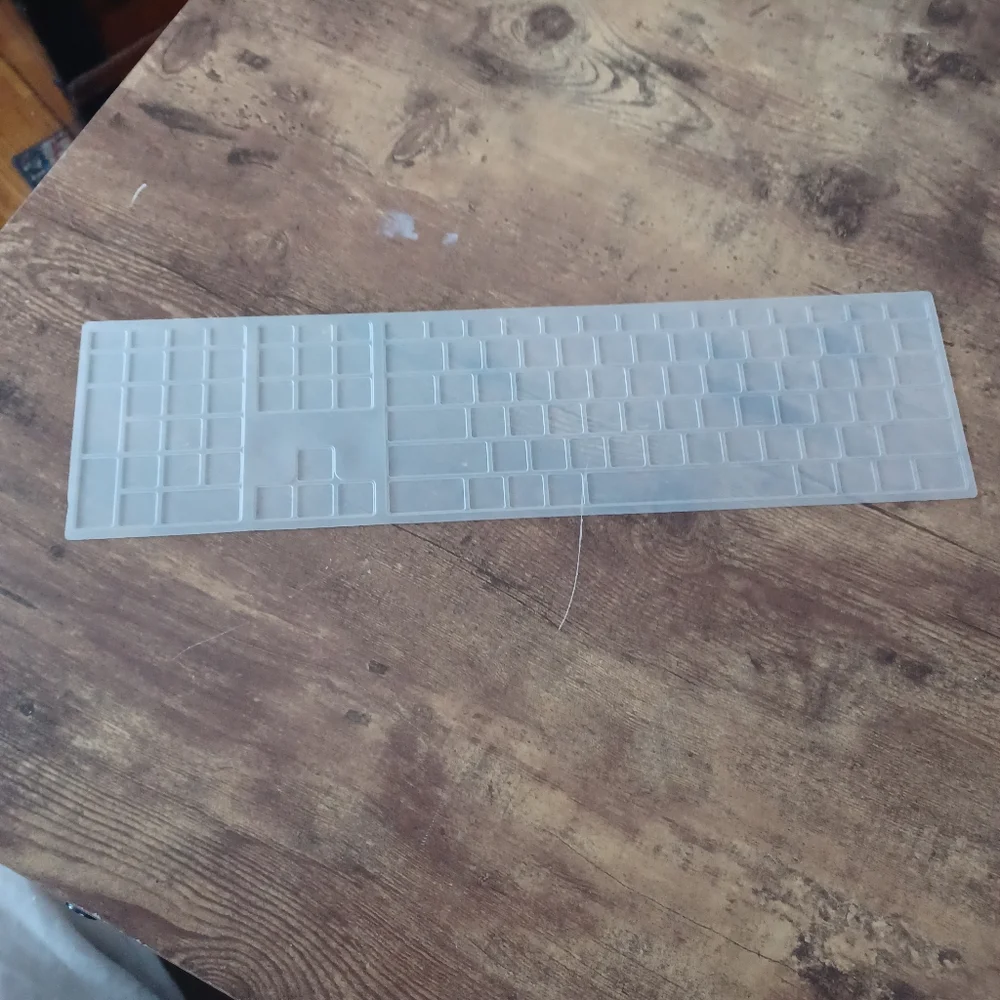 Silicone keyboard protector