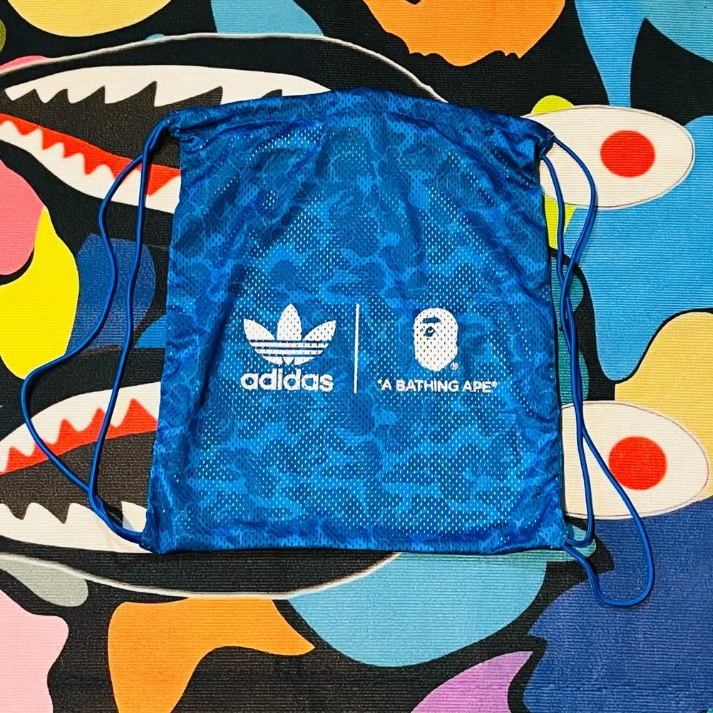 Bape x Adidas Drawstring Bag