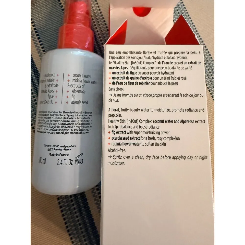 Clarins nib my
