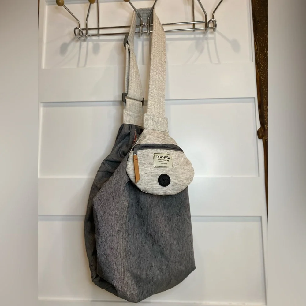 Top Paw Dog Carrier – Gray/Cream 36