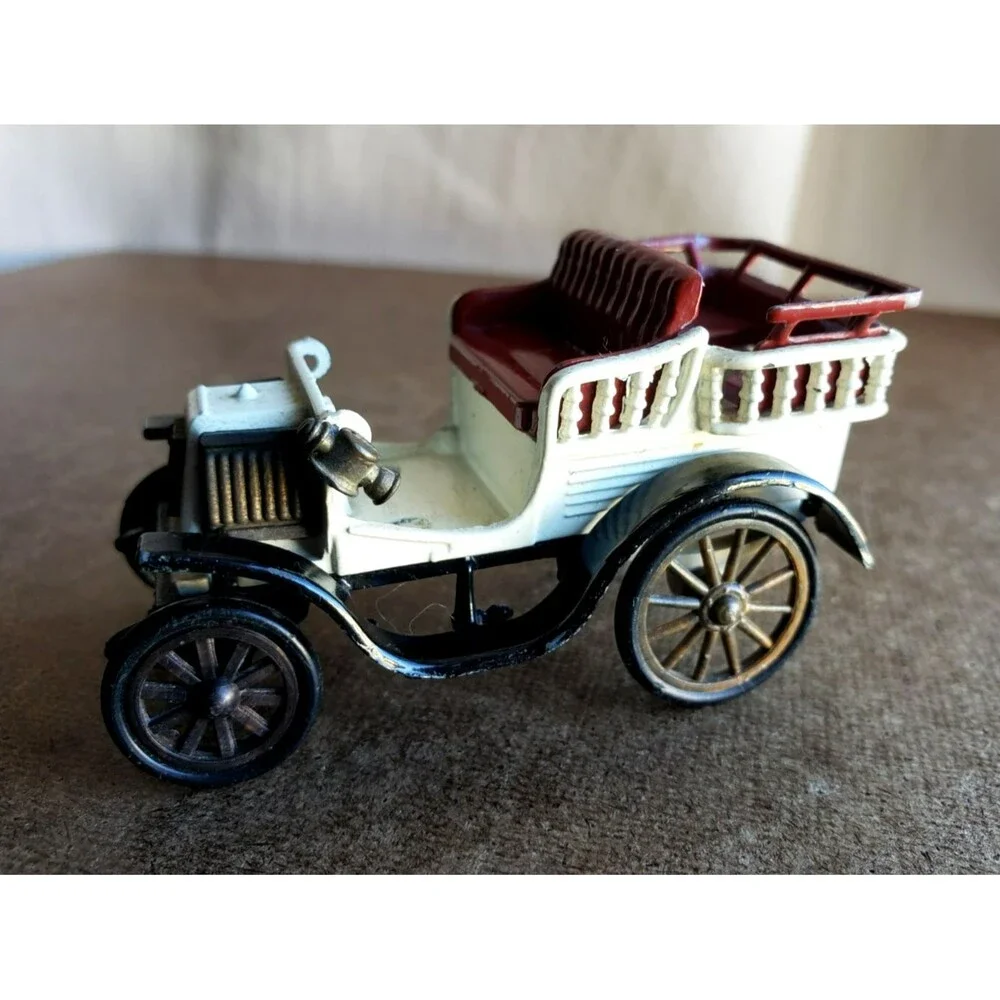 Vintage R.A.M.I By J.M.K. 1900 RENAULT TONNEAU White Freres MADE IN FRANCE 1:43