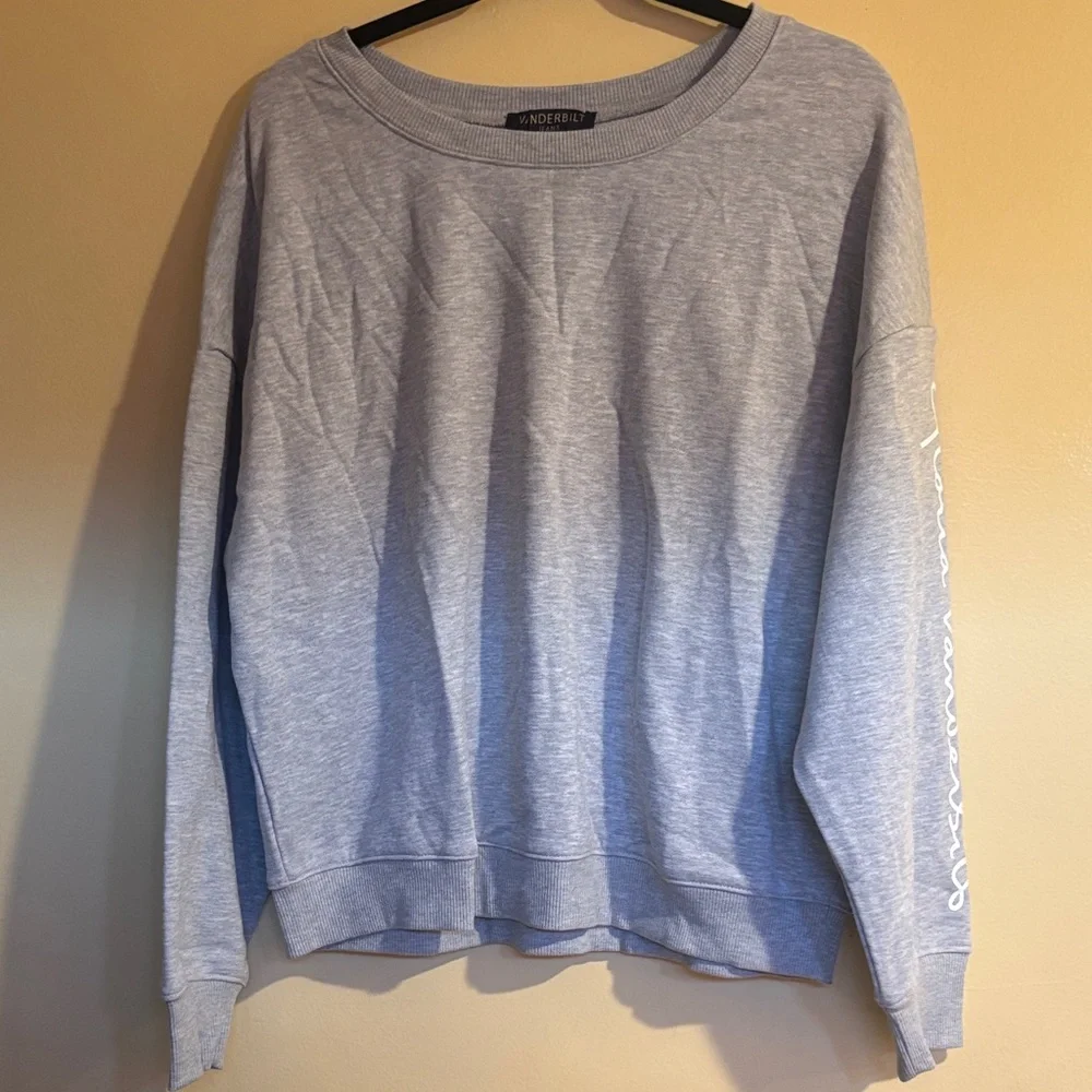 Gray Vanderbilt Sweatshirt