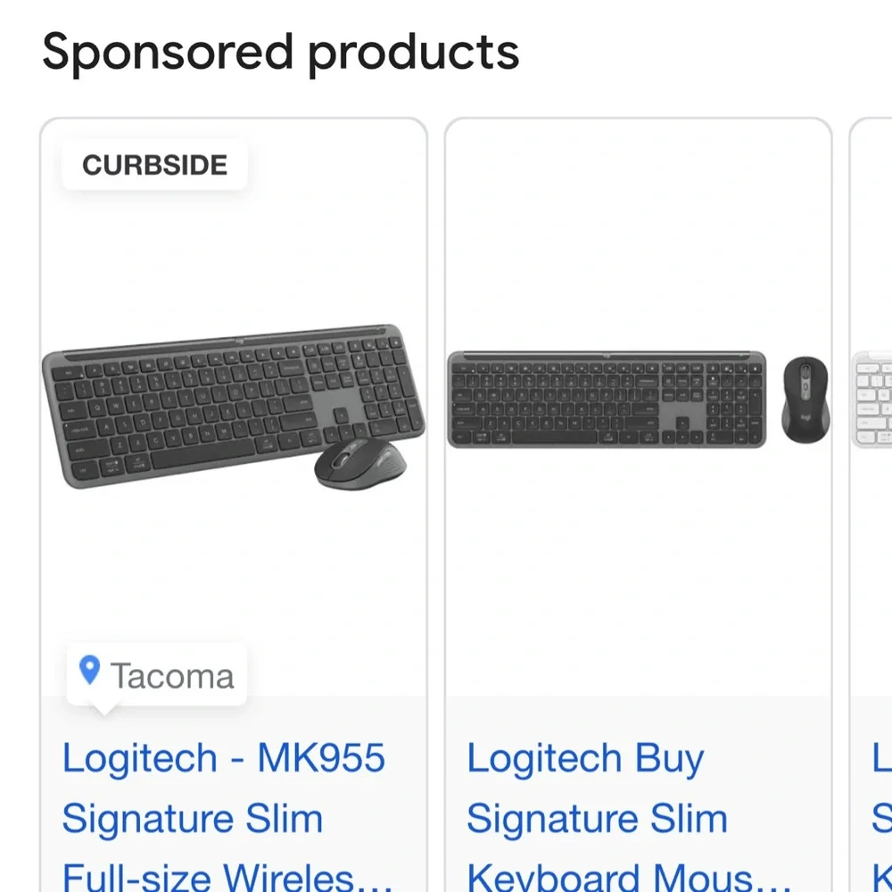 Logitech compact wireless