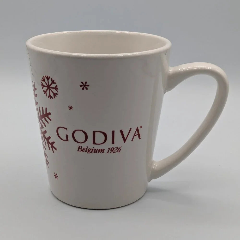 Godiva Belgium 1926 Snowflake Mug by DesignPac