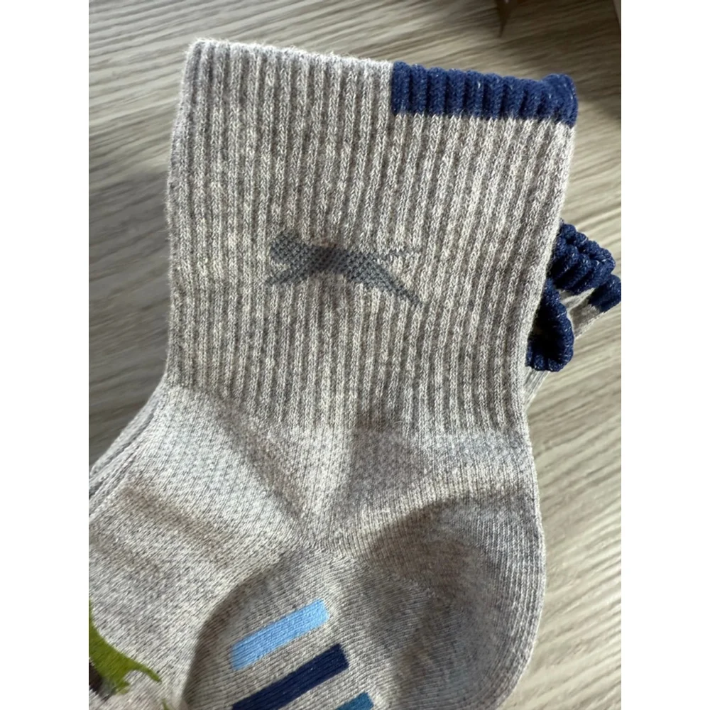 Men's Slazenger Gray & Blue Dry Cool Casual Socks